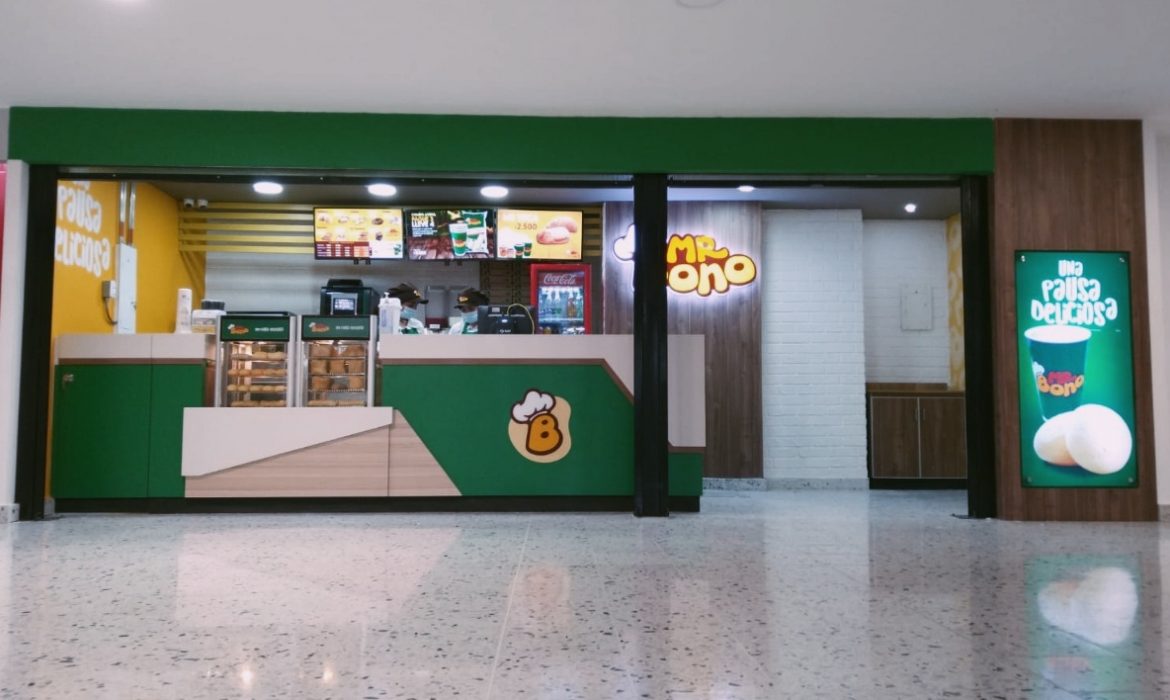 Nuevo punto de venta de Mr. Bono en el Aeropuerto Internacional Palonegro de Bucaramanga