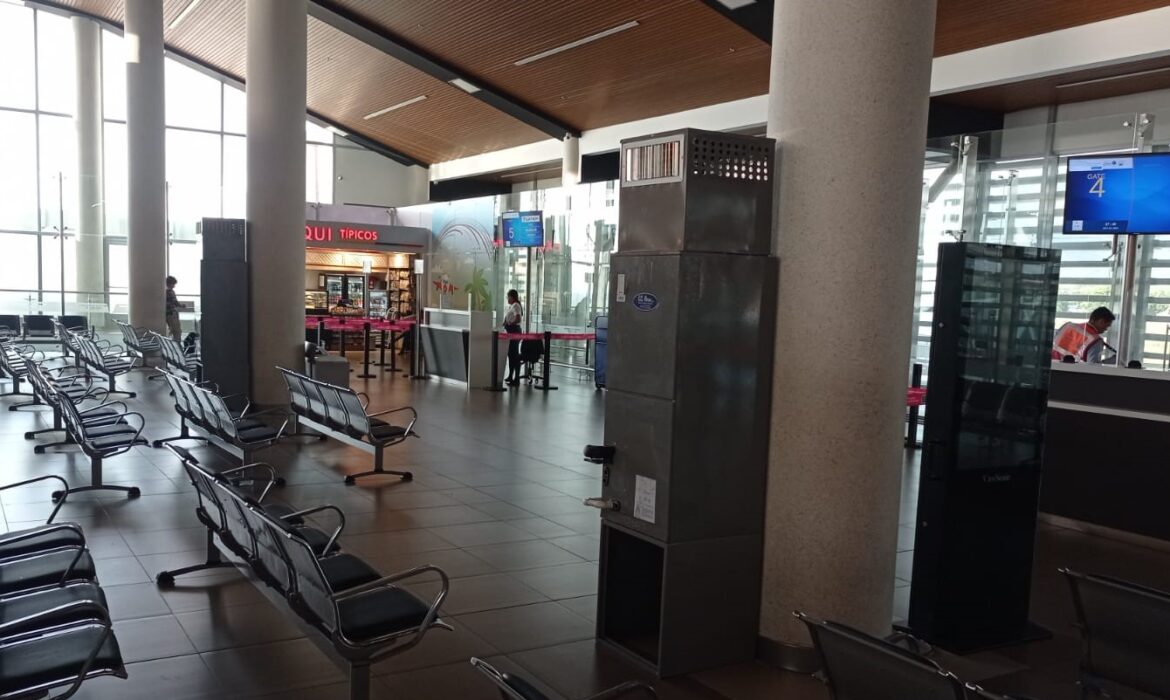 Aumentó en un 50 % la capacidad del sistema de climatización del aeropuerto de Santa Marta