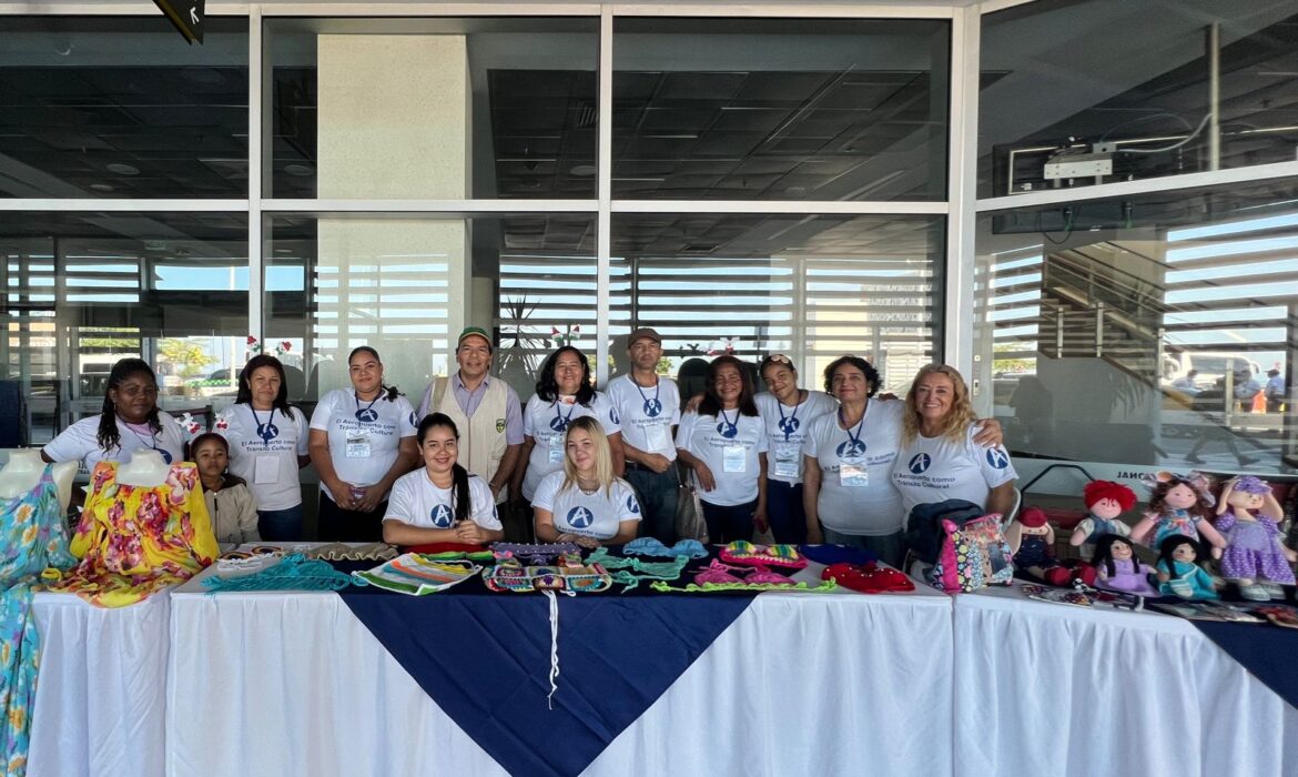 Las artesanías llegaron al Aeropuerto Internacional Simón Bolívar