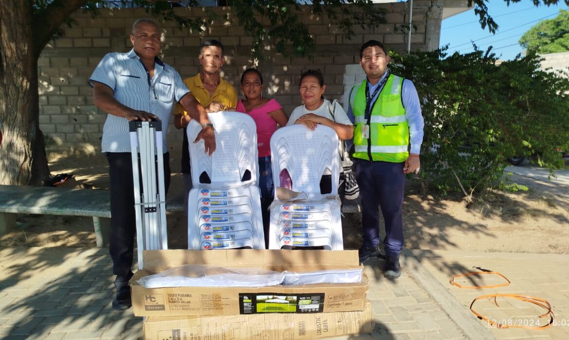 AEROPUERTOS DE ORIENTE RESPALDA EL DEPORTE EN EL BARRIO MAYALES DE VALLEDUPAR