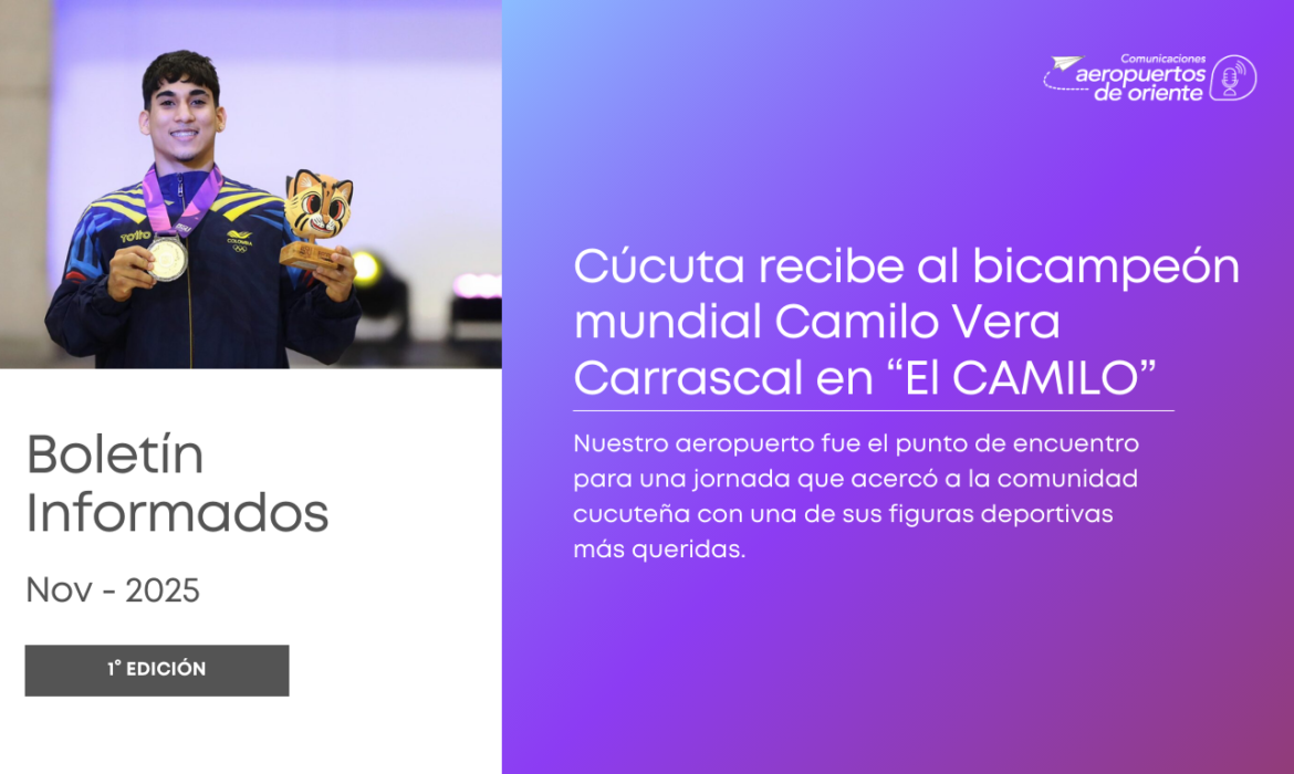 Cúcuta recibe al bicampeón mundial Camilo Vera Carrascal en “El CAMILO”
