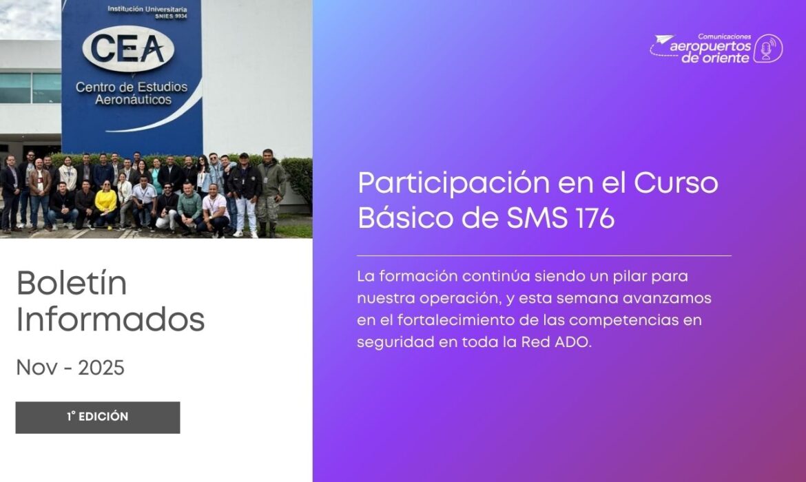 Participación en el Curso Básico de SMS 176