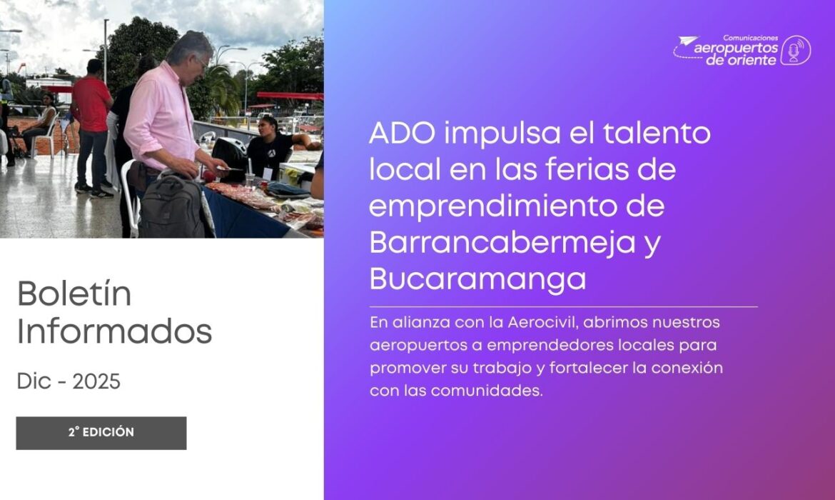 ADO impulsa el talento local en las ferias de emprendimiento de Barrancabermeja y Bucaramanga