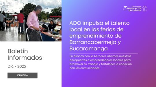 ADO impulsa el talento local en las ferias de emprendimiento de Barrancabermeja y Bucaramanga