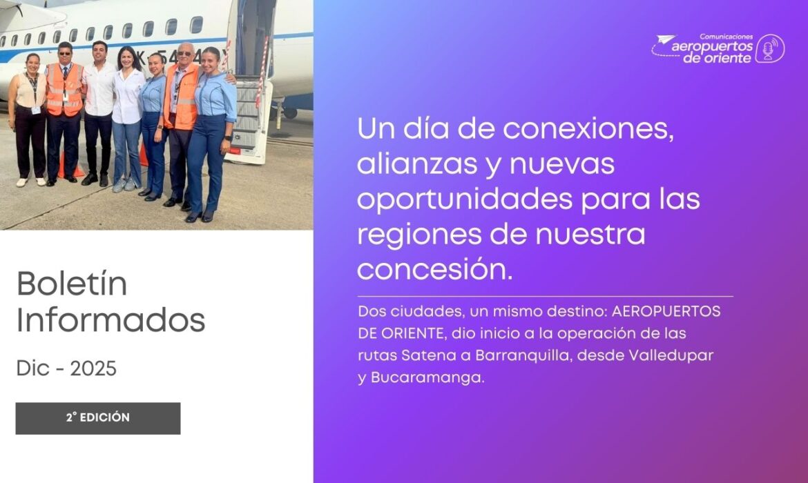 Un día de conexiones, alianzas y nuevas oportunidades para las regiones de nuestra concesión.
