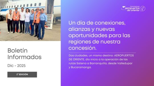 Un día de conexiones, alianzas y nuevas oportunidades para las regiones de nuestra concesión.